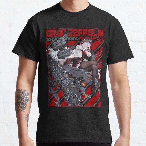 AZUR LANE GRAF ZEPPELIN Classic T-Shirt RB2706 product Offical azur lane Merch