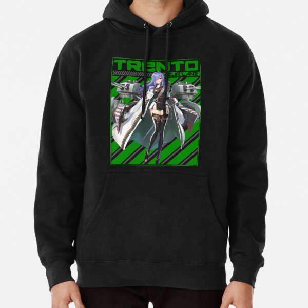 AZUR LANE TRENTO Pullover Hoodie RB2706 product Offical azur lane Merch