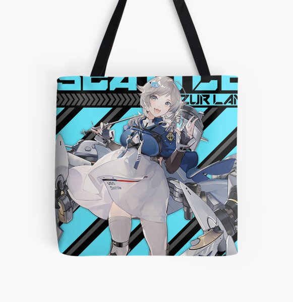 AZUR LANE SEATTLE All Over Print Tote Bag RB2706 product Offical azur lane Merch
